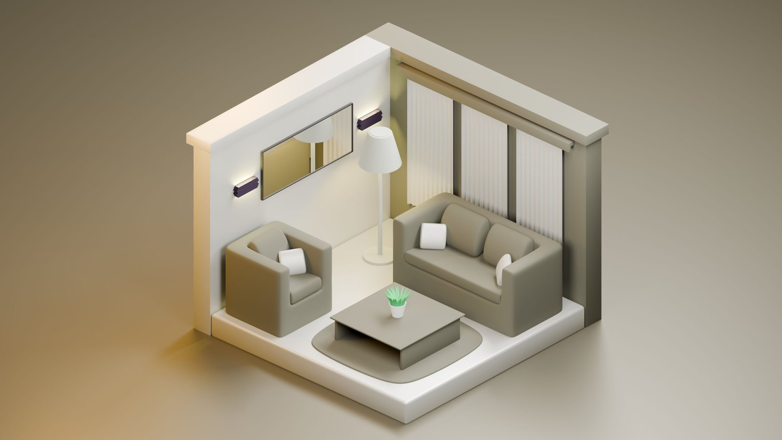 3D architectural visualization