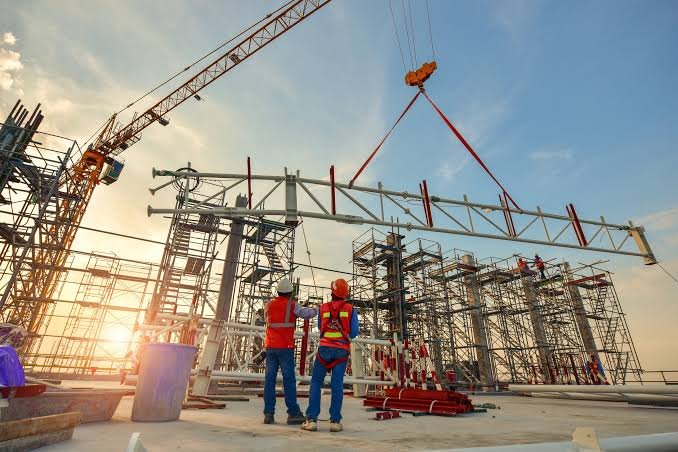Commercial building construction