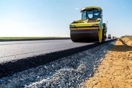 Road construction project